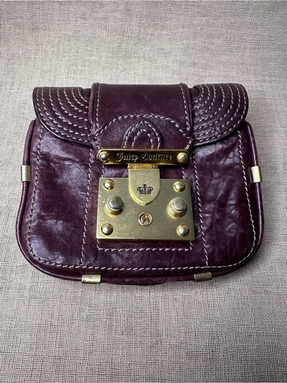 VTG Y2K Juicy Couture Leather